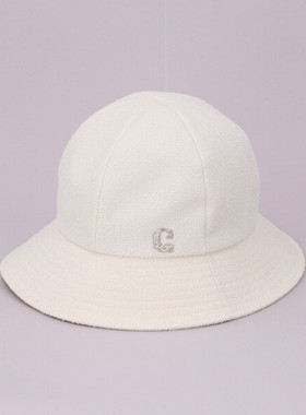 57cm CA4LA KTZ02574 AARON 小香风金线编织渔夫帽  圆顶