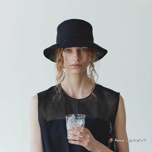 MAS26 ha. mature 棉质透气遮阳渔夫帽盆帽 夏季 新款 57.5cm