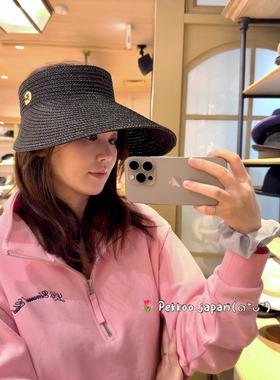 13.5cm帽檐 CA4LA KTZ02654 STROLL4 休闲百搭 空顶遮阳帽 可折叠