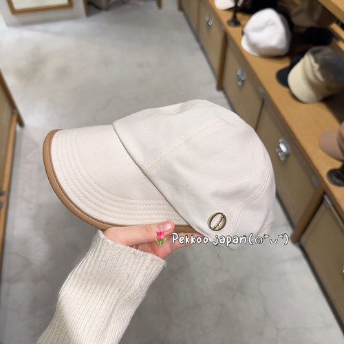 Chapeaud'O可水洗宽帽檐鸭舌帽