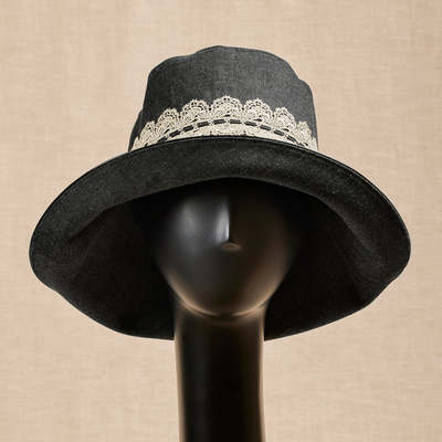 AthenaNewYork丹宁渔夫帽休闲