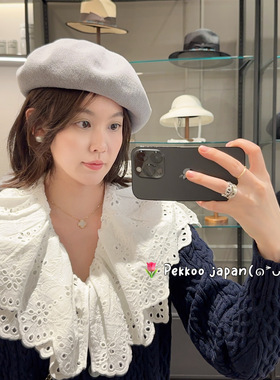 国现58cm CA4LA TOZ00095 DANNY SS 春夏新款 纯色经典针织贝雷帽