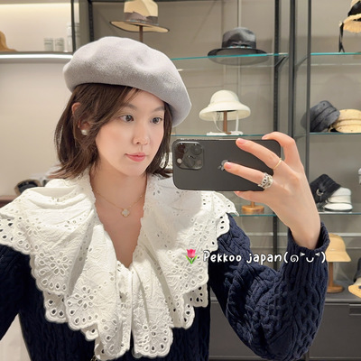 CA4LATOZ00175针织贝雷帽