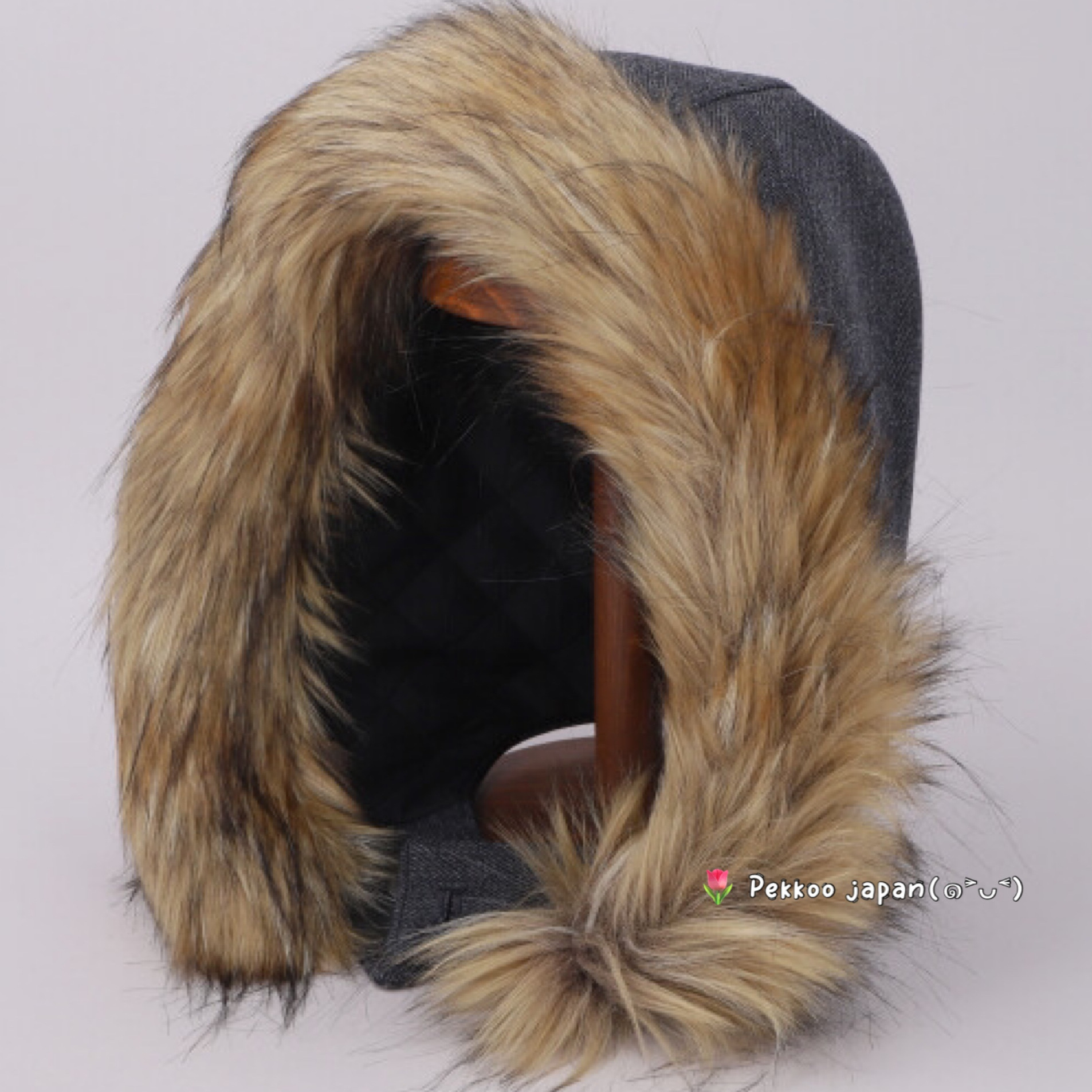 CA4LA FUR HOOD COH00051 冬季保暖 舒适毛绒绒兜帽 日本制