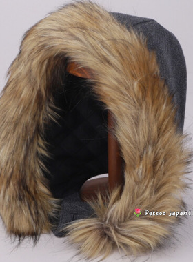 CA4LA FUR HOOD COH00051 冬季保暖 舒适毛绒绒兜帽 日本制
