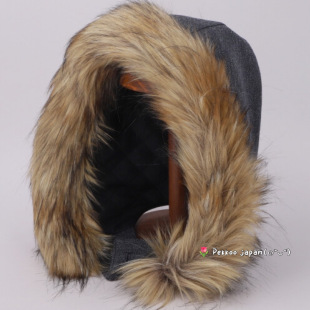 COH00051 HOOD 冬季 保暖 日本制 CA4LA 舒适毛绒绒兜帽 FUR