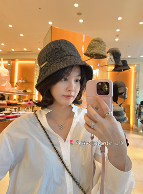 57cm Athena New York 2023秋冬新款 Autumn 蕾丝装饰 保暖渔夫帽