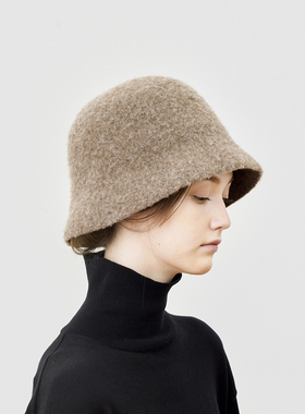 57-59cm mature ha MRW-BM13 bell 秋冬保暖羊毛 渔夫帽