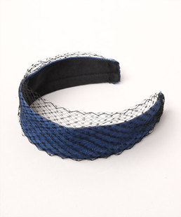 JEO00546 DENIM VEILING 美国制 CA4LA HEADBAND 牛仔薄纱发箍