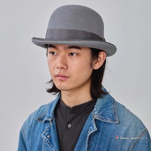 OVERRIDE 秋冬羊毛 FELT 250090009 圆顶优雅礼帽 BOWLER 分码