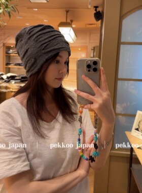 可洗 56-60cm ZKN02683 WASHABLE UNEVEN BEANIE 简约羊毛针织帽