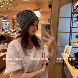 可洗 56-60cm ZKN02683 WASHABLE UNEVEN BEANIE 简约羊毛针织帽