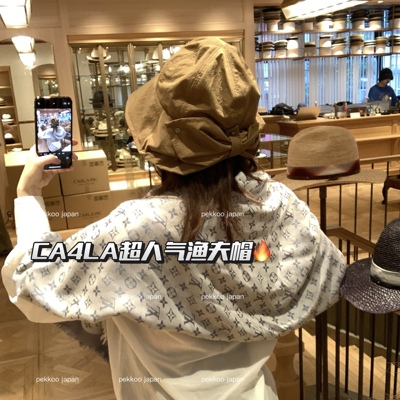 金晨同款 可手洗 uv99%58cm CA4LA SHK01315 防水 uv防晒渔夫帽