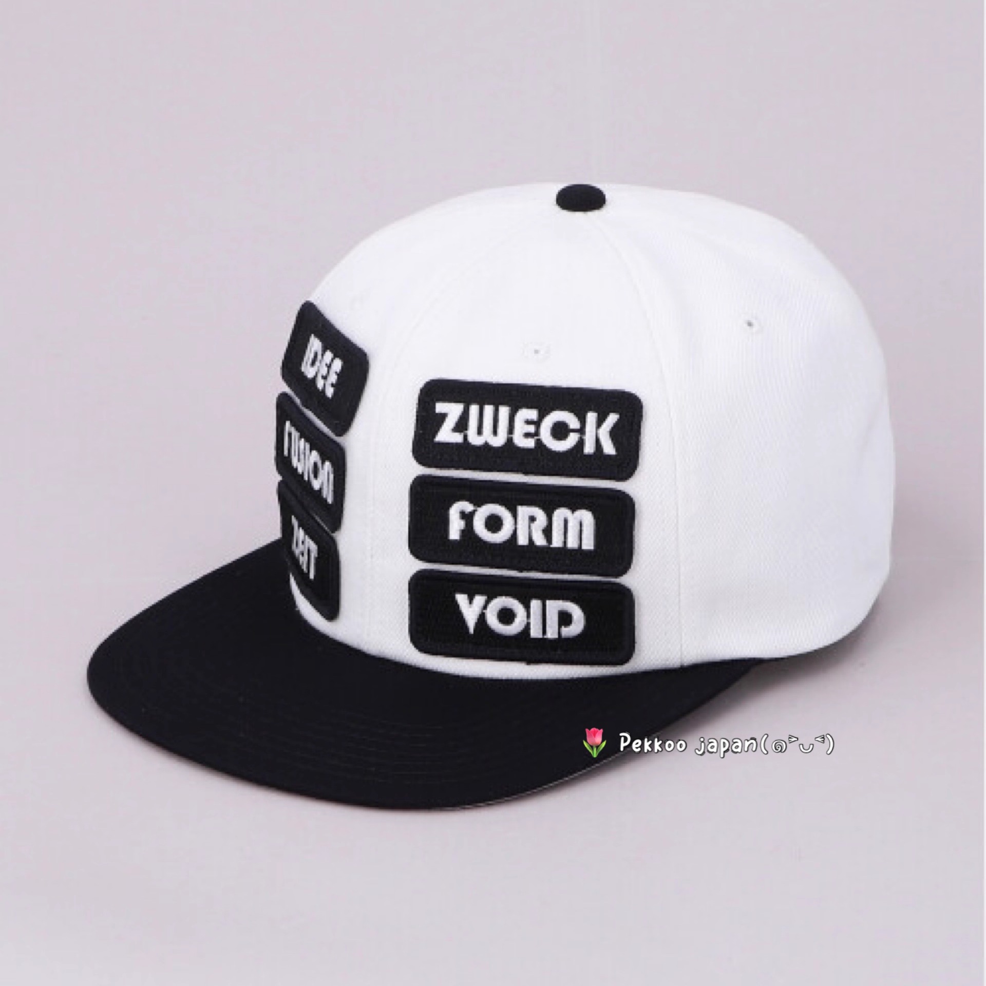 56-60cm CA4LA MIU00004 BAUHUTTE 简约徽章装饰 纯棉百搭棒球帽