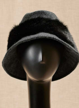 57cm Athena New York 2023秋冬新款 Madelyn 羊绒保暖休闲渔夫帽