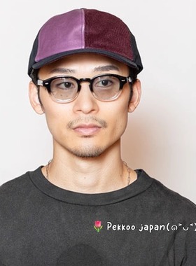 57~61cm CA4LA PATCHY LOW CAP DOU02116 休闲质感 拼接棒球帽