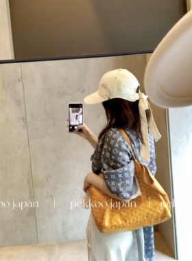 uv防晒56-59cm CA4LA TKU00473 LALACAP S2 甜美可爱蝴蝶结棒球帽