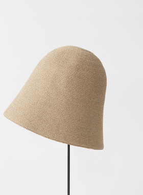 可折叠 Mature ha 草编自闭帽渔夫帽WP paper freehat  MSF-005