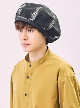 可手洗 58cm CA4LA ZKN02503 VINTAGE复古彩绘 大版型八角贝雷帽