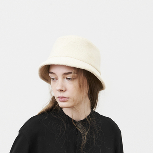 mature WLS071 MRW 秋冬百搭羊毛平顶渔夫帽 hat 57.5cm