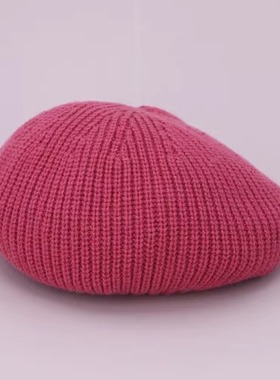 可手洗 56-61cm CA4LA DOU02012 WASHED MKB WL 4 秋冬针织贝雷帽