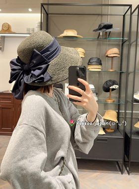 可折叠 58cm CA4LA TKU00414 TWOFACE 超大帽檐 度假防晒草帽