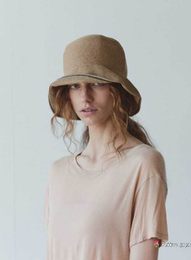 57.5cm mature ha. MPB1-03M 可折叠遮阳防晒草帽 日本制WR paper