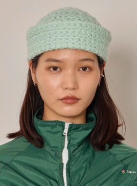 57.5cm arth Mohair Braid Sailor 253021208 休闲质感柔软针织帽