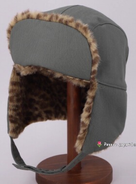 56.5-58cm CA4LA L.PFLIGHTCAP MIU00002 双面戴 百搭护耳飞行帽