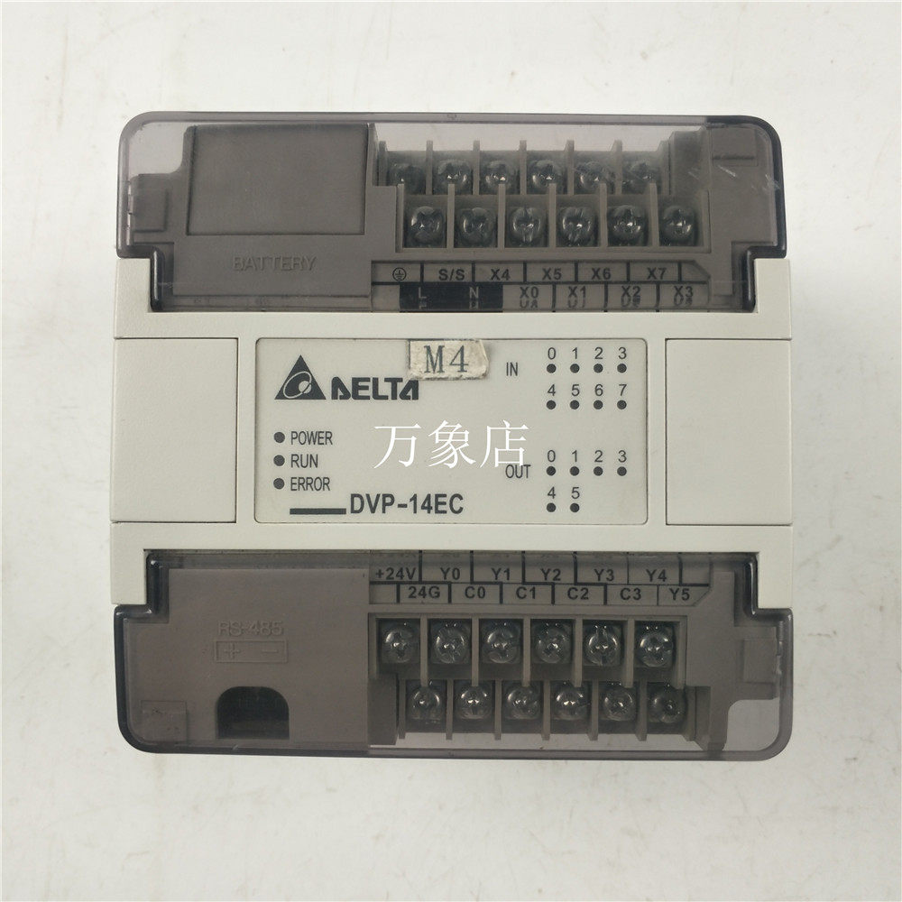 dvp14es00r2 /dvp14ec00r2 dvp-14es plc 可编程控制模块 成色好