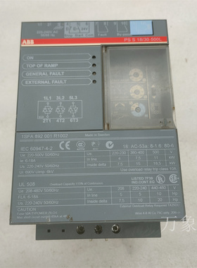 ABB软起动器 1SFA892001R1002 PSS18/30-500L成色漂亮 实物拍摄