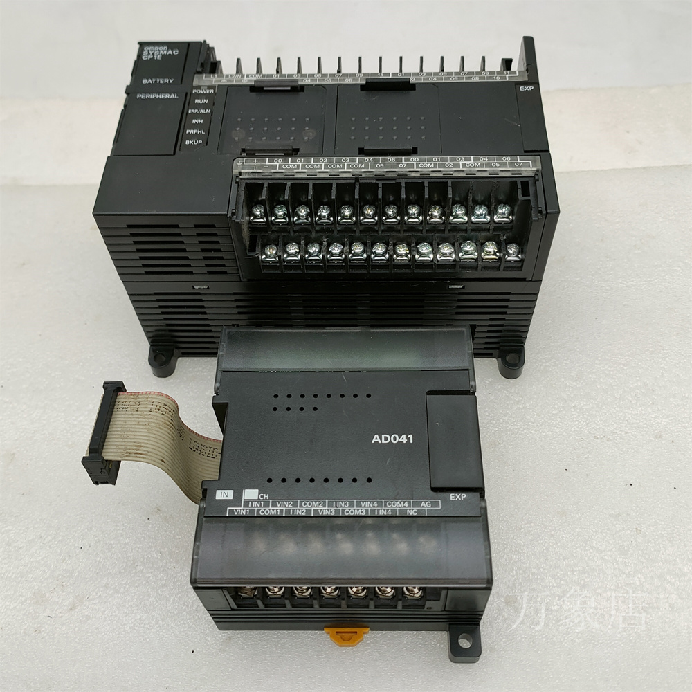 CP1W-AD041/CP1E-N40DR-APLC模块