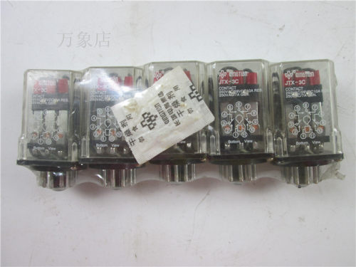 JTX-3C 中间继电器 11圆脚 220V 小型继电器 实物拍摄