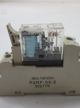 G2R-1-SN 小型中间继电器带底座 R2RF-05-E 导轨底座 实物拍摄
