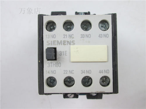 SIEMENS 中间继电器 3TH80 31-0X 220V 实物拍摄 3TH80 31-OX