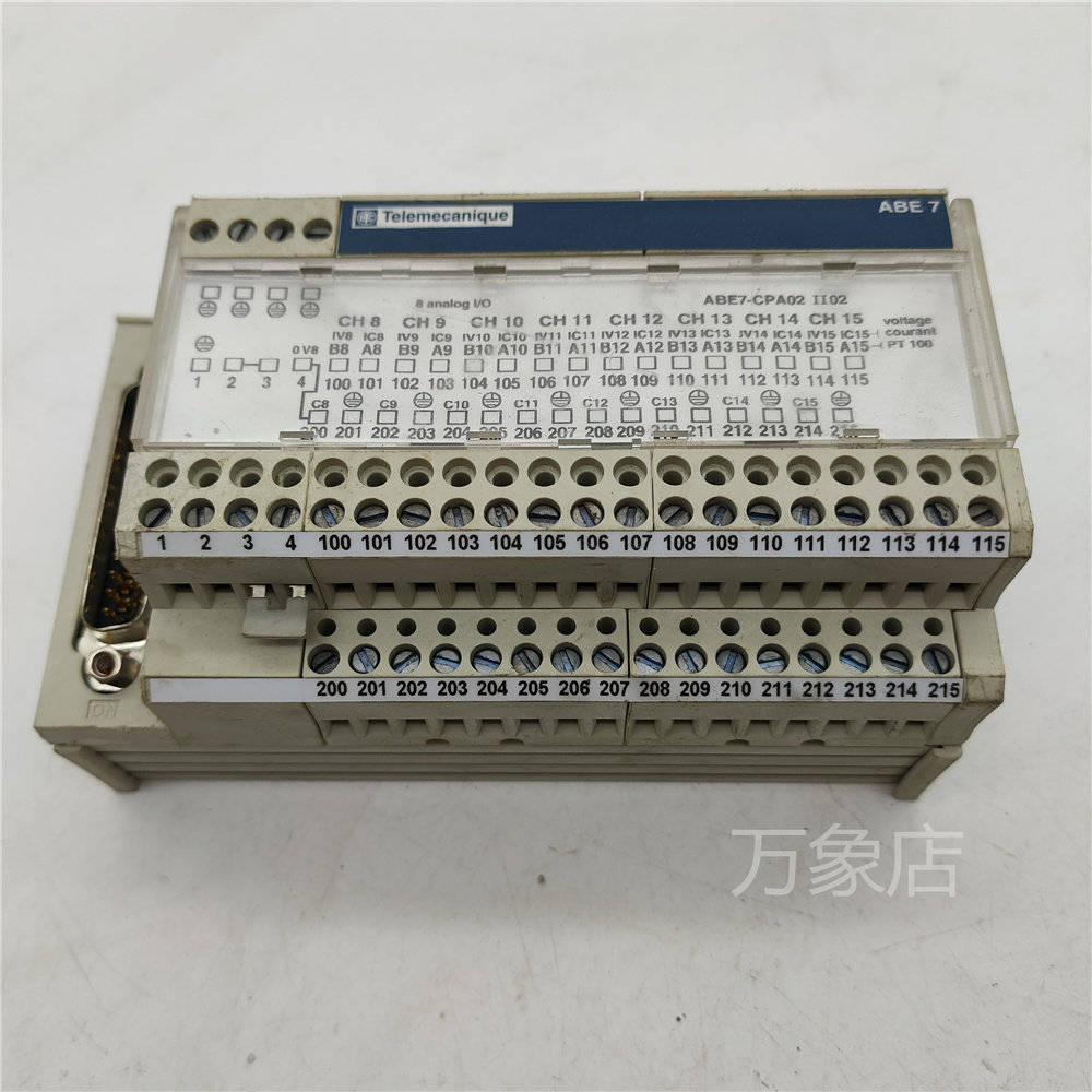 Telemecanique ABE7-CPA02 PLC 模块ABE7 CPA02 实物拍摄
