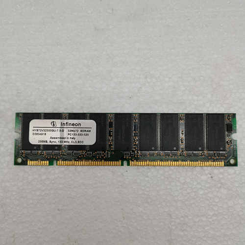 infineon拆机HYS72V32300GU 256MB PC133-333-520 SDRAM内存条