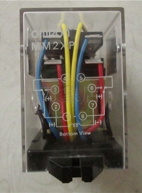 继电器 MM2XP 24VDC 实物拍摄