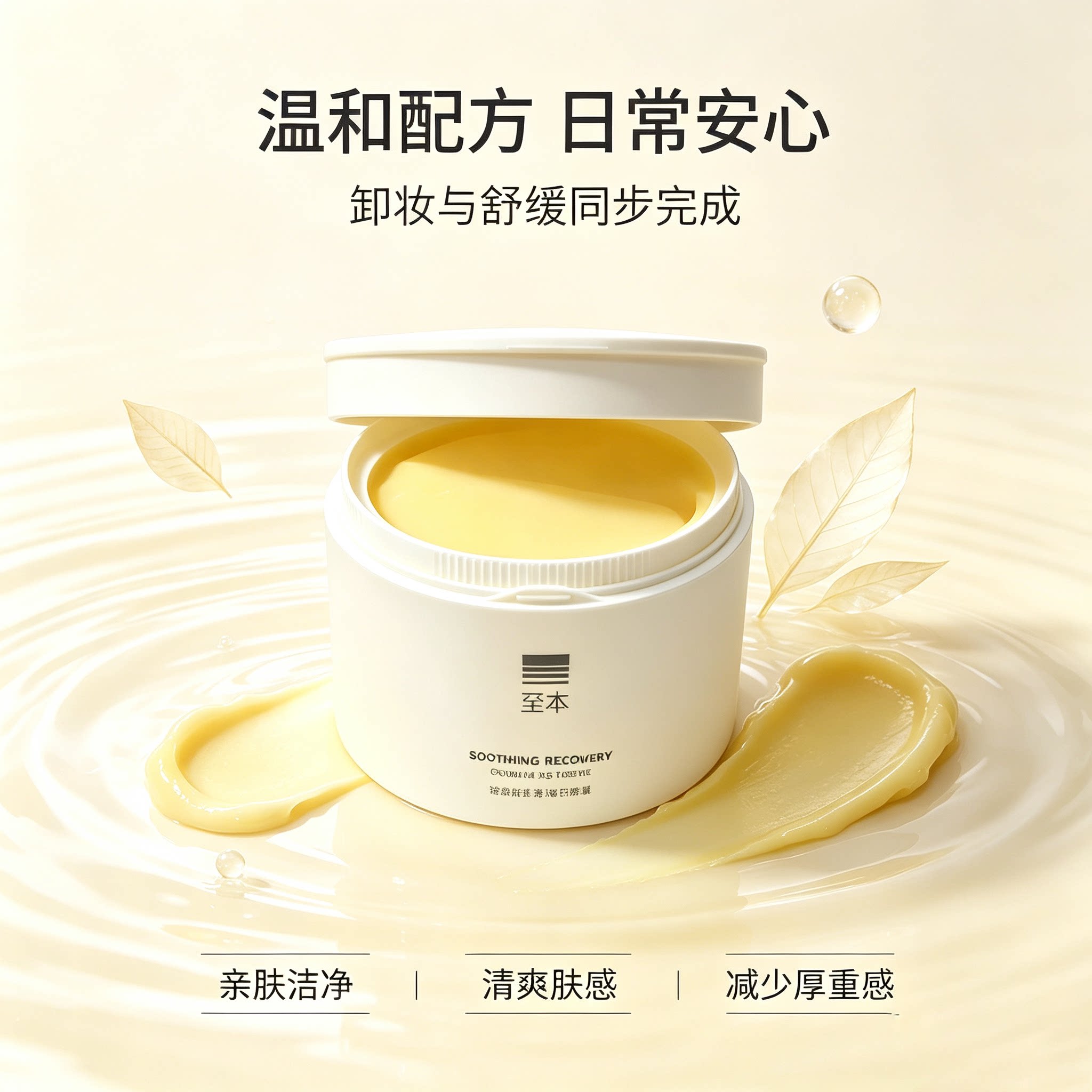 至本舒颜修护卸妆膏官方正品