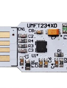 UMFT234XD-NC  界面开发工具 USB to UART w/4 Cntl Bus, 8 Pads
