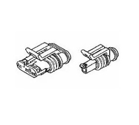 282089-1  汽车连接器 HSG PLG 1X05C F/H