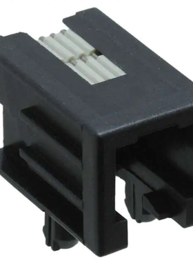 215875-1    模块化连接器 - 插孔 4p4c（直角） 无屏蔽 Cat3