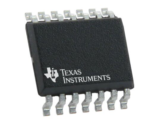 TXU0204RUTR  转换 - 电压电平 Four channel unidirectional lev - 实物图