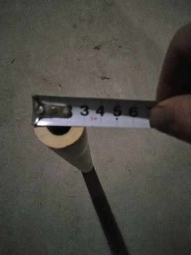 高温陶瓷管 耐火砖 耐火材料 电炉配件 350长x内径15mm