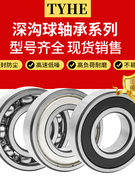 TYHE轴承大全6300 6301 6302 6303 6304 6305 6306 6307ZZ RS高速