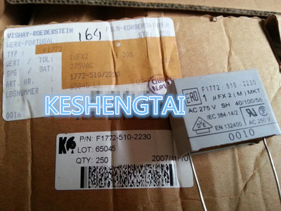 ERO F17725102230  薄膜电容器 X2 MKT  20% 275V1UF  27,5mm