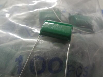 日本马肯marcon  630V 0.22UF 2J224K 220nf绿色音频无极薄膜电容