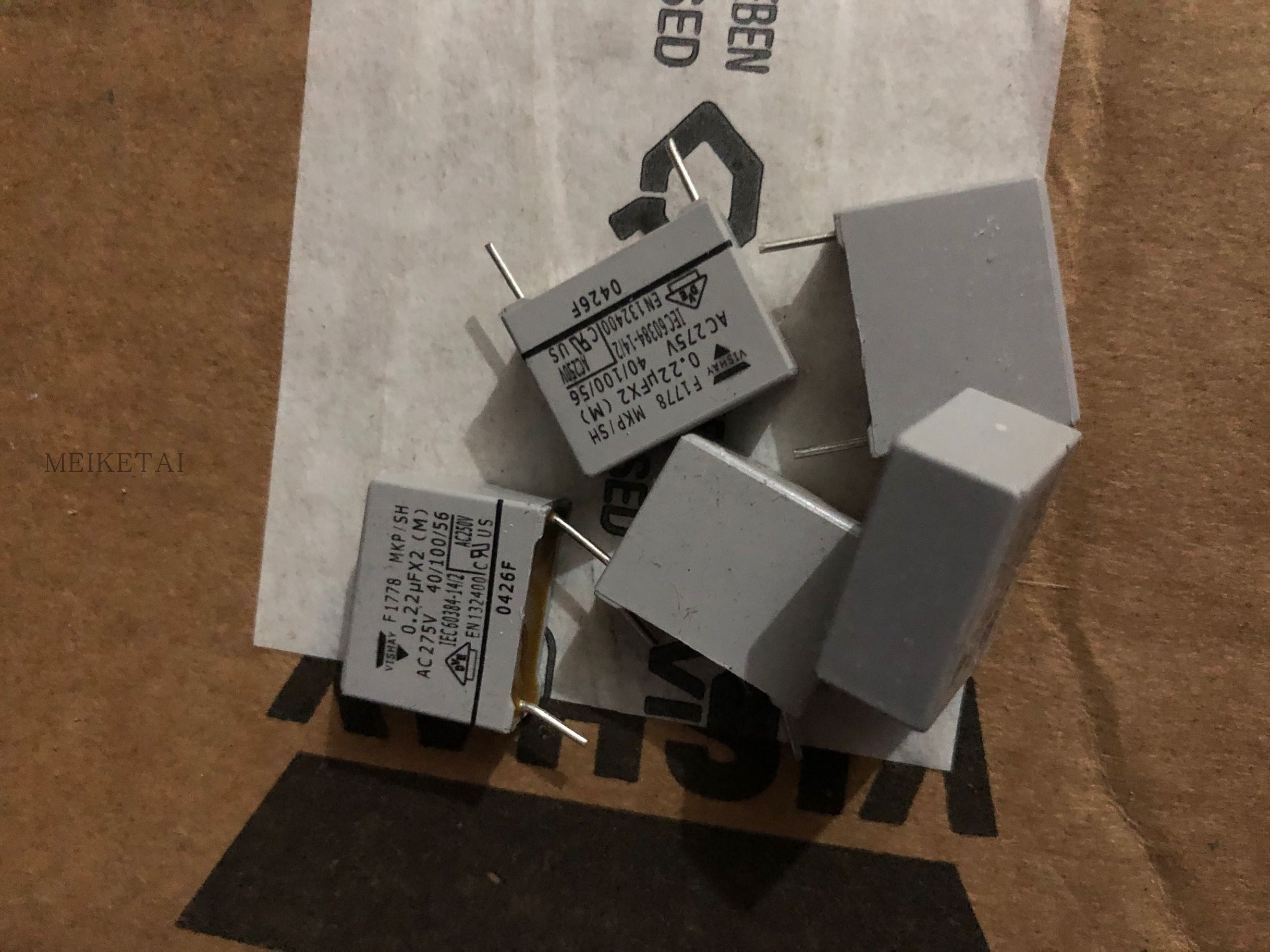 F1778422M2FCB0  F1778  275V 310VAC 0.22uf vishay进口安规电容