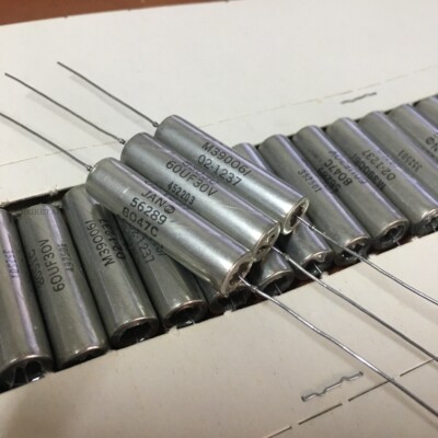 M39006/02-1237  美国思碧SPRAUGE JAN军规 30V 60uF 轴向钽电容