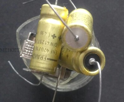 德国FRAKO弗兰克 16V 470UF DIN41257 轴向胆机阴极耦合音频电容
